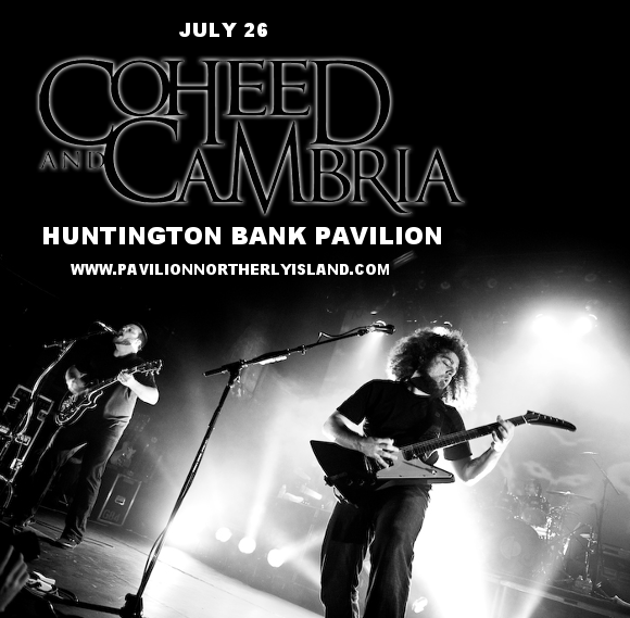 Coheed and Cambria & Taking Back Sunday at Huntington Bank Pavilion at Northerly Island