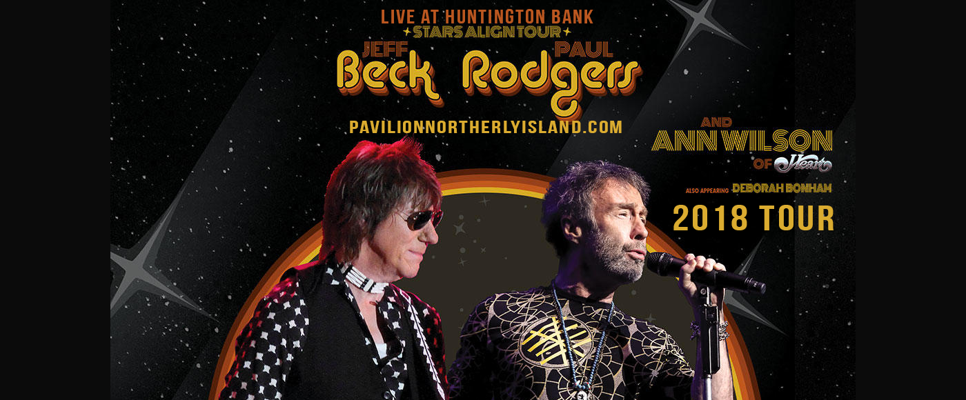 Jeff Beck, Paul Rodgers & Ann Wilson at Huntington Bank Pavilion at Northerly Island