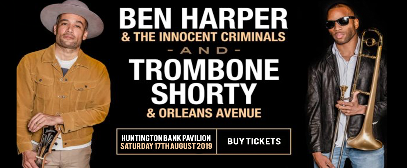 Ben Harper and The Innocent Criminals, Trombone Shorty & Orleans Avenue at Huntington Bank Pavilion at Northerly Island