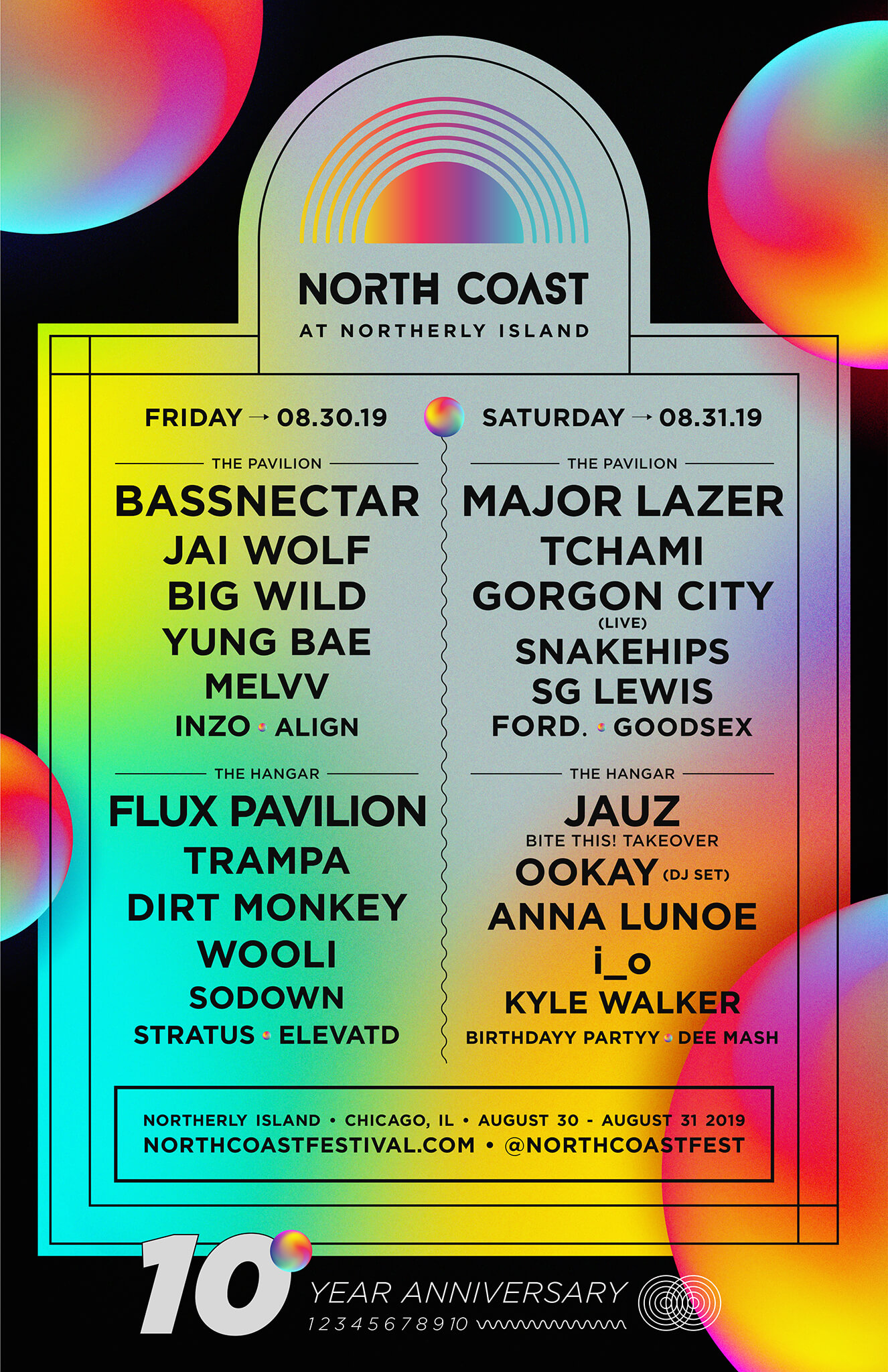 North Coast Music Festival - Saturday at Huntington Bank Pavilion at Northerly Island