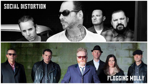 Social Distortion, Flogging Molly & The Devil Makes Three at Huntington Bank Pavilion at Northerly Island