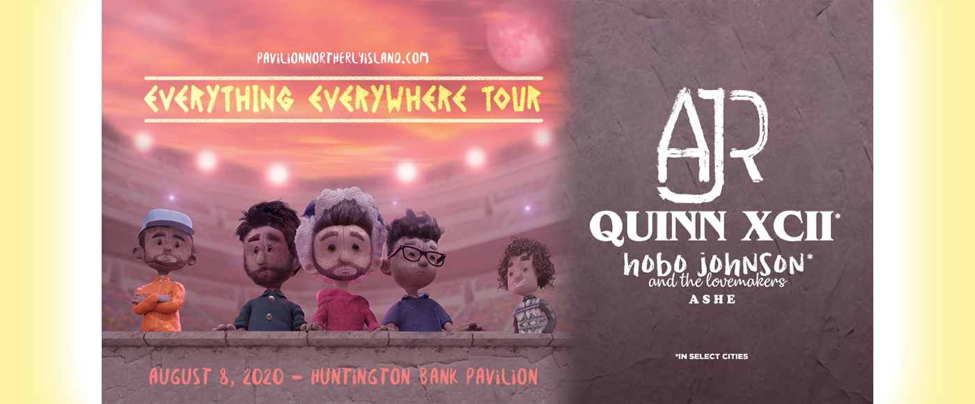 AJR, Quinn XCII & Hobo Johnson and The Lovemakers at Huntington Bank Pavilion at Northerly Island tickets AJR, Quinn XCII & Hobo Johnson and The Lovemakers at Huntington Bank Pavilion at Northerly Island