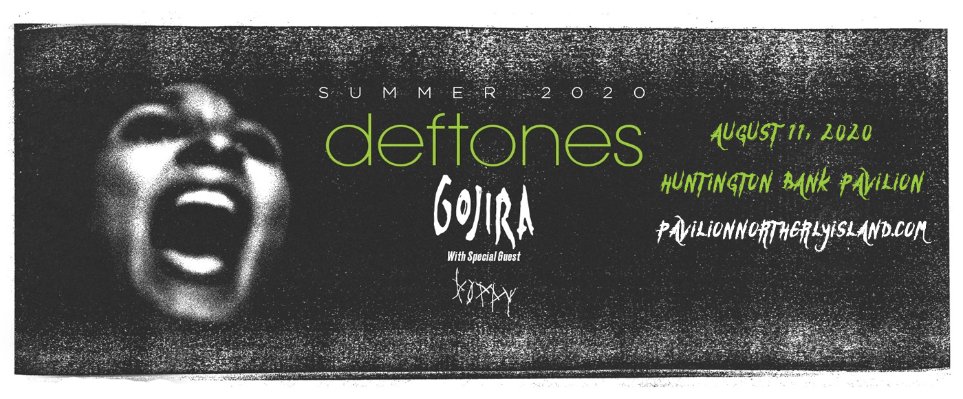 Deftones, Gojira & Poppy at Huntington Bank Pavilion at Northerly Island tickets Deftones, Gojira & Poppy at Huntington Bank Pavilion at Northerly Island