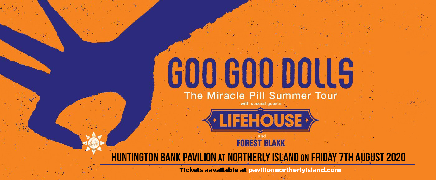 Goo Goo Dolls & Lifehouse at Huntington Bank Pavilion at Northerly Island tickets Goo Goo Dolls & Lifehouse at Huntington Bank Pavilion at Northerly Island
