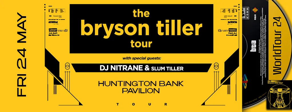 Bryson Tiller at Huntington Bank Pavilion at Northerly Island