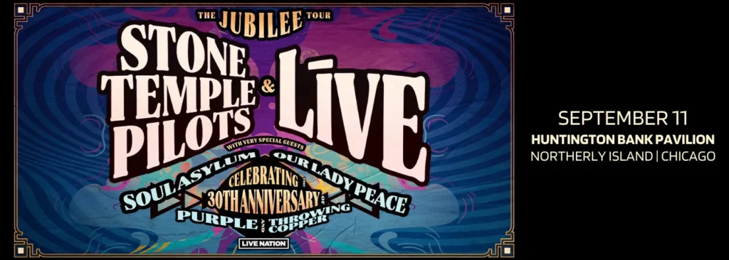 Stone Temple Pilots & Live at Huntington Bank Pavilion at Northerly Island