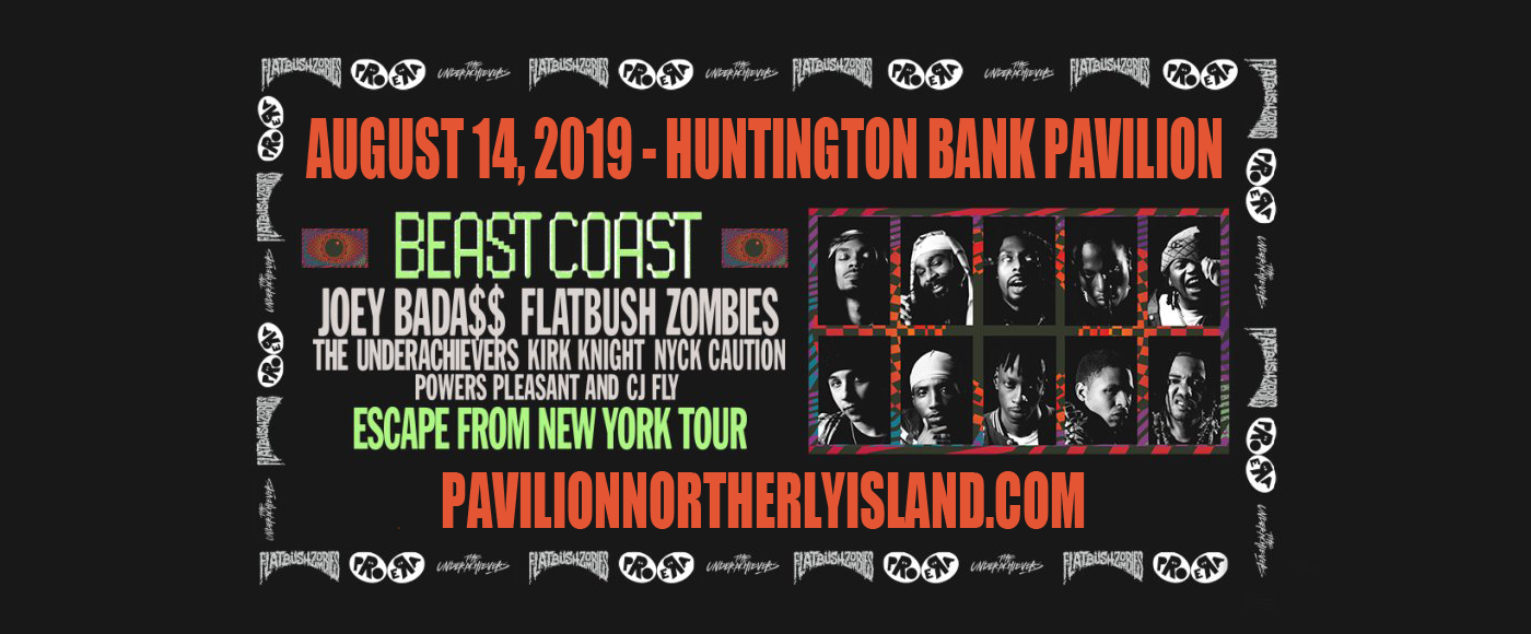 Beast Coast: Joey Bada$$, Flatbush Zombies, The Underachievers, Kirk Knight & Nyck Caution at Huntington Bank Pavilion at Northerly Island