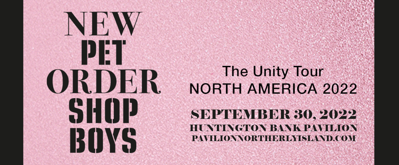 New Order & Pet Shop Boys at Huntington Bank Pavilion at Northerly Island tickets New Order & Pet Shop Boys at Huntington Bank Pavilion at Northerly Island