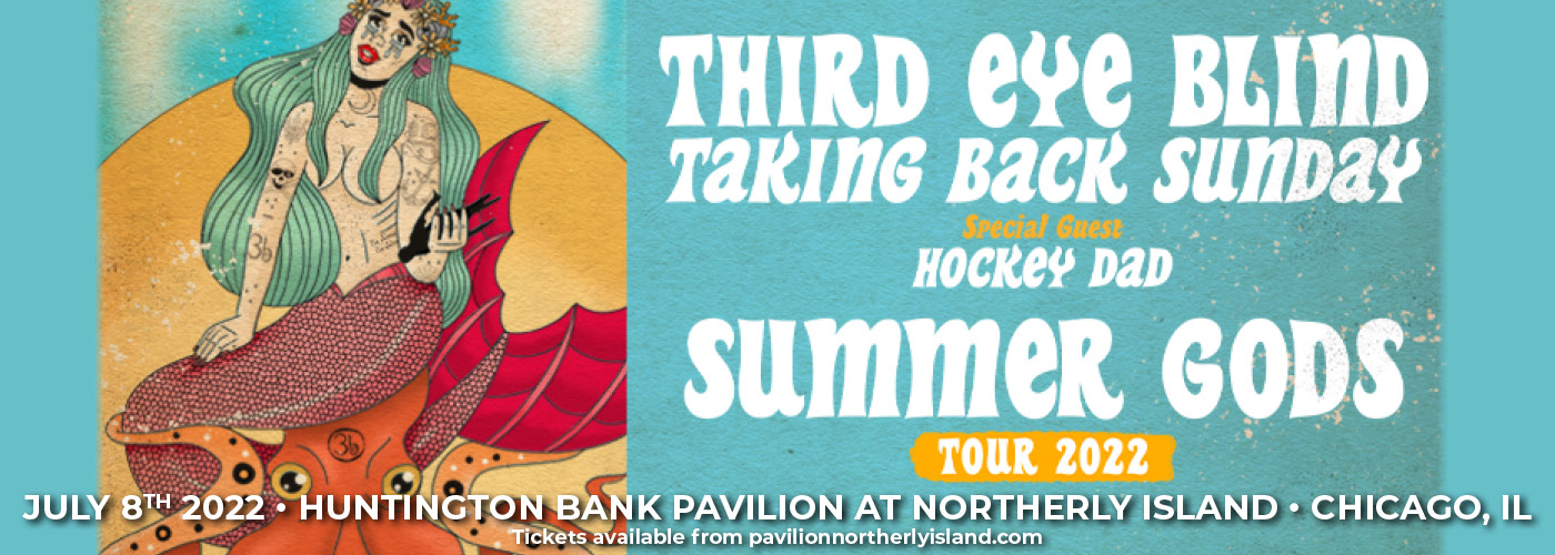 Third Eye Blind: The Summer Gods Tour with Taking Back Sunday & Hockey Dad at Huntington Bank Pavilion at Northerly Island