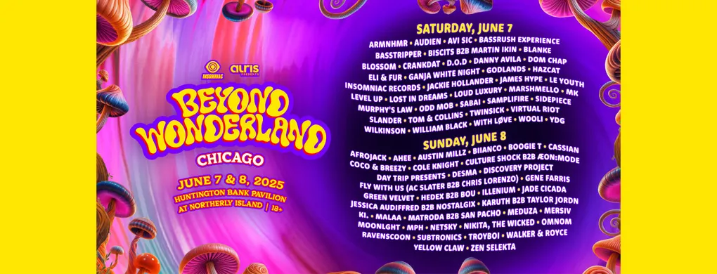Beyond Wonderland at Huntington Bank Pavilion at Northerly Island