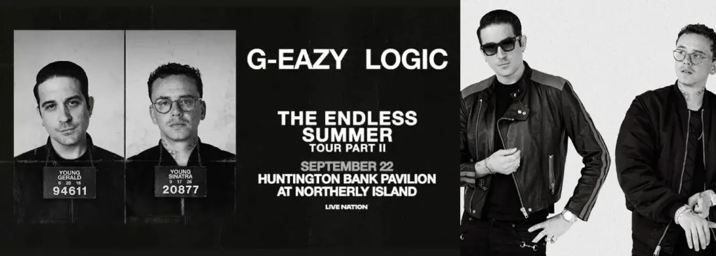 Logic & G-Eazy at Huntington Bank Pavilion at Northerly Island